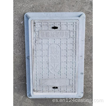 Tapa de registro de FRP 330x500 B125 para medidor de agua